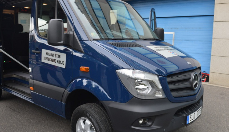 Nové vozidlo krizového štábu.