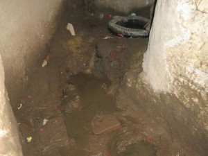 Bahno a špína. Inspekce uzavřela sklep restaurace Na Růžku. Foto: SZPI