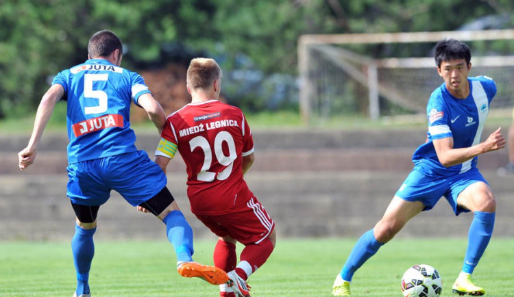 Slovan s juniory v sestavě nestačil na polskou Legnicu. Foto: Jaroslav Appeltauer