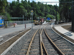 Na trať do Jablonce se vrátily tramvaje