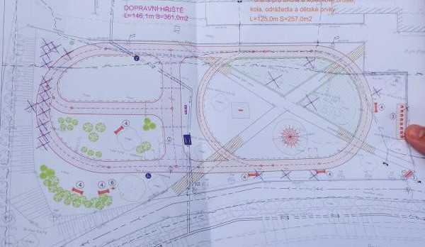 Takhle vypadá hřiště na papíře. Foto: Město Frýdlant