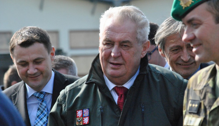 Ilustrační foto Miloše Zemana. Foto: Michael Daněk