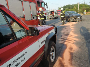 Do statistik přibyla trojice vážných nehod motorkářů. Foto: HZSLK