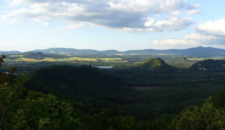 Výhled na Geopark Ralsko