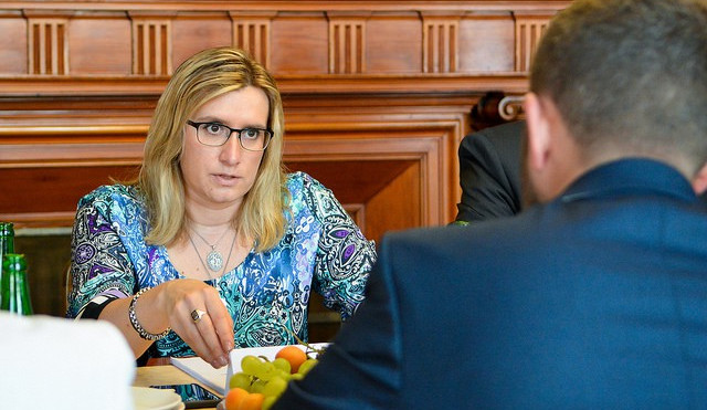 Karla Šlechtová navštívila Liberecko. Foto: Jan Král