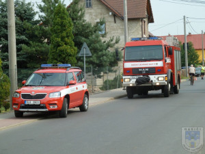 V Hrádku museli evakuovat obyvatele kvůli úniku plynu. Foto: Hasiči Hrádek nad Nisou