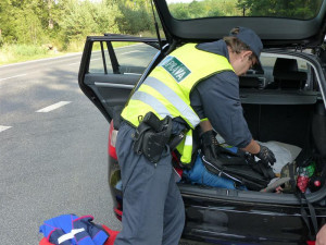 FOTO: Od marihuany až po kokain. Celníci se na Mácháči činili