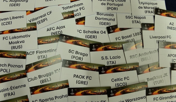 Foto z losování. Foto: UEFA