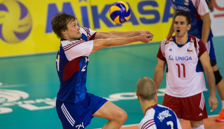 Volejbalisté podlehli v přípravě Slovensku, ženy zdolaly Polsko. Foto: ČVF