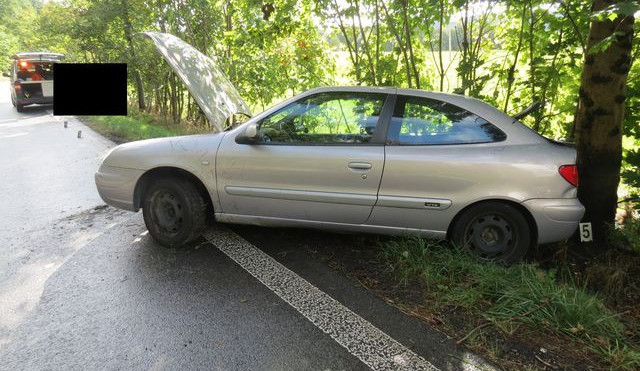Nehoda na frýdlantsku. Foto: Policie ČR