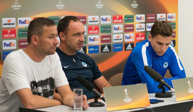 Předzápasová tisková knference. Foto: Ondřej Tichý