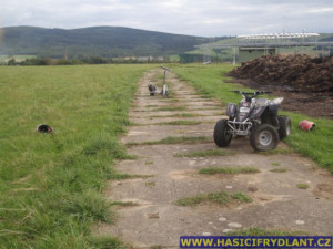 Při nehodě čtyřkolek se vážně zranily dvě děti. Foto: Hasiči Frýdlant