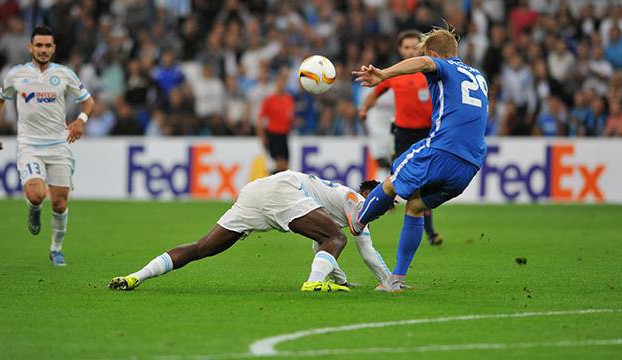 Zázrak v Marseille! Slovan zvítězil díky jediné střele na branku. Foto: Jaroslav Appeltauer