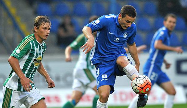 Slovan po vítězství v Marseille obral o body také Bohemku. Foto: Jaroslav Appeltauer