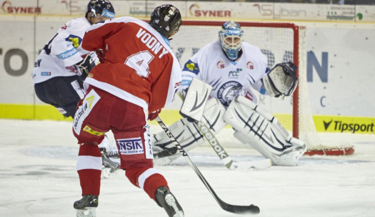 Hokejisté Olomouce vyhráli posedmé za sebou, v Liberci 1:0. Foto: Jiří Princ