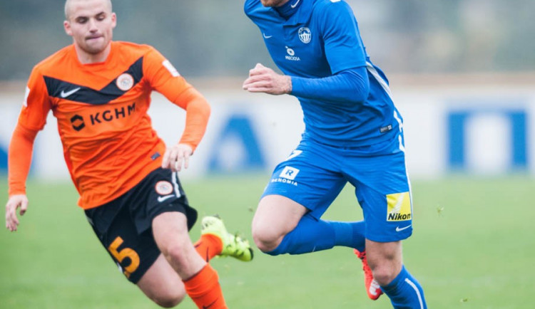 Bod zařídil Slovanu Milan Kerbr. Foto: fcslovanliberec.cz