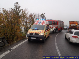 Albrechťák dává řidičům zabrat, během týdne druhá nehoda. Foto: Hasiči Frýdlant