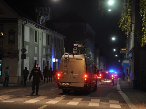 Libercem prošel pochod fanoušků Groningenu, policie musela zasahovat