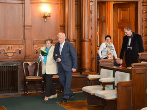 Manželé Slačíkovi z Liberce oslavili kamenné výročí svatby