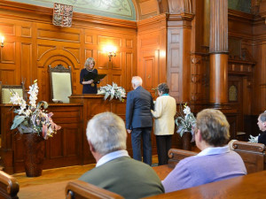 Manželé Slačíkovi z Liberce oslavili kamenné výročí svatby