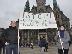 Demonstrace v Liberci