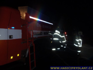 Hasiči z Frýdlantska mají za sebou bezesnou noc