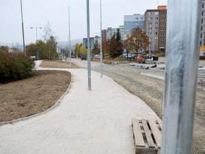 V Dobiášově ulici se začíná rýsovat nový kruhový objezd