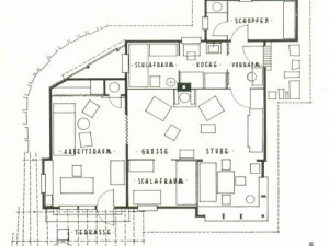 Půdorys původního domu. Foto: LIBEREC:REICHENBERG