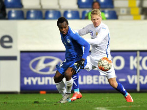 Liberec v úvodním osmifinále poháru doma těsně porazil Zlín