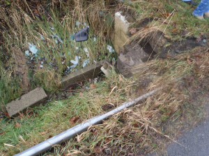 Silnici na Frýdlant v pátek zablokovala nehoda u přehrady Mlýnice