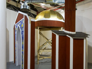 V liberecké Plaze vyrostla mešita. Umělecká instalace mladých Švédů chce vyvolat diskuzi