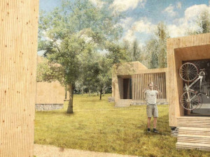 Koupaliště v Novém Městě pod Smrkem.