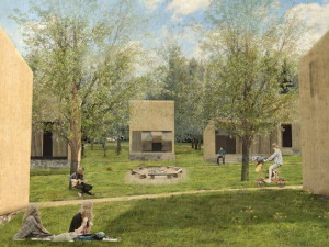 Koupaliště v Novém Městě pod Smrkem.