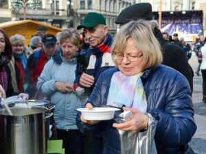 Dýňová polévka provoněla ulice Liberce