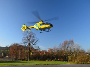 V Hodkovicích ráno havarovala pekařská dodávka