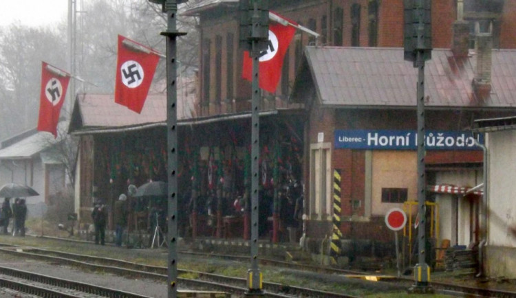 V Liberci se natáčel další válečný film. Hlavní roli ztvární slalomář Vavřinec Hradilek