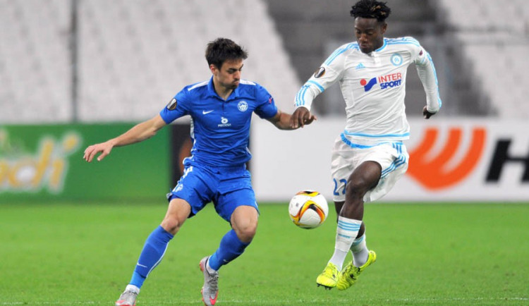Sen jménem Evropská liga je u konce. Slovan těsně podlehl Marseille a končí