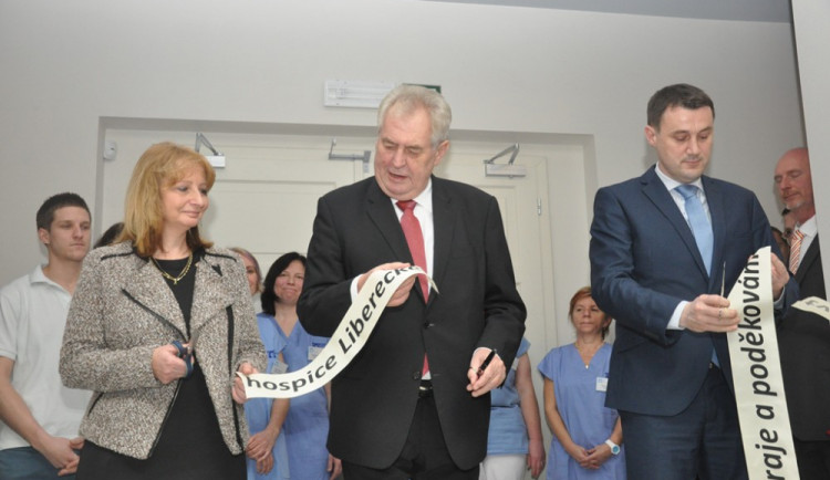 Slavnostní otevření hospice