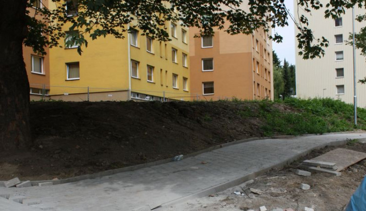 Nový chodník na Žižkově Vrchu