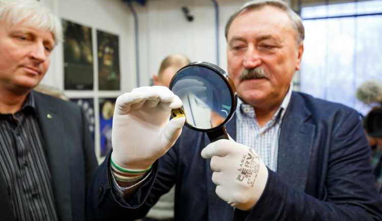 Antonín Panenka při ražbě