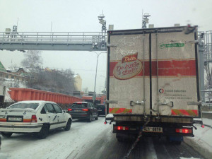 Situace před tunelem v Liberci