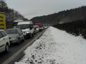 Kolona u Hodkovic nad Mohelkou