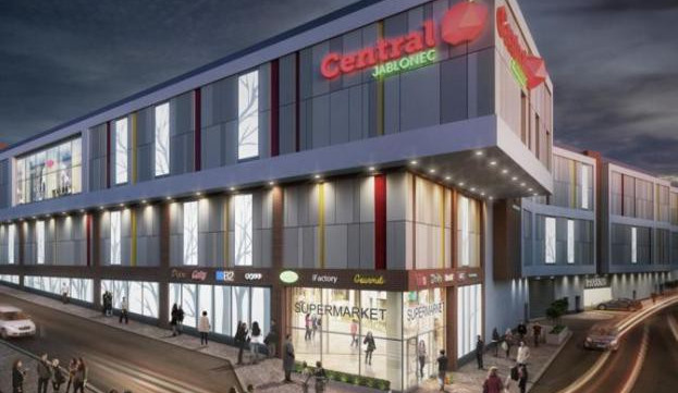 obchodní centru Central Jablonec