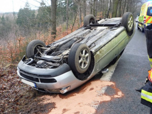 Nehoda na silnici I/13.