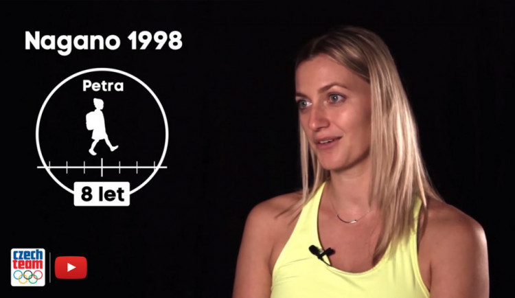 Petra Kvitová na YouTube kanálu ČOV