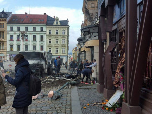 Natáčení seriálu Spark.