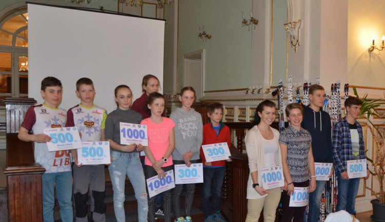 Vyhlášení nejlepších závodníků