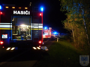 Na obchvatu Hrádku nad Nisou havarovalo Mini, řidič skončil v nemocnici