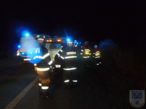 Na obchvatu Hrádku nad Nisou havarovalo Mini, řidič skončil v nemocnici