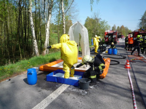 Zásah ve Stráži pod Ralskem